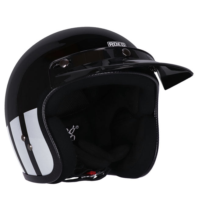 Roeg Jett Open Motorcycle Helmet Curbstone White / XS (53-54cm)  - Customhoj