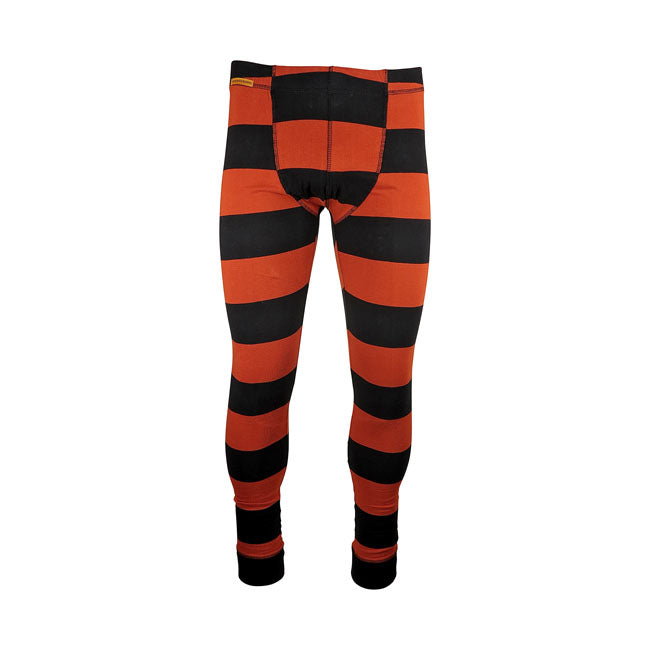Roeg Underwear Black/Orange / S Roeg Long John Striped Pant Customhoj