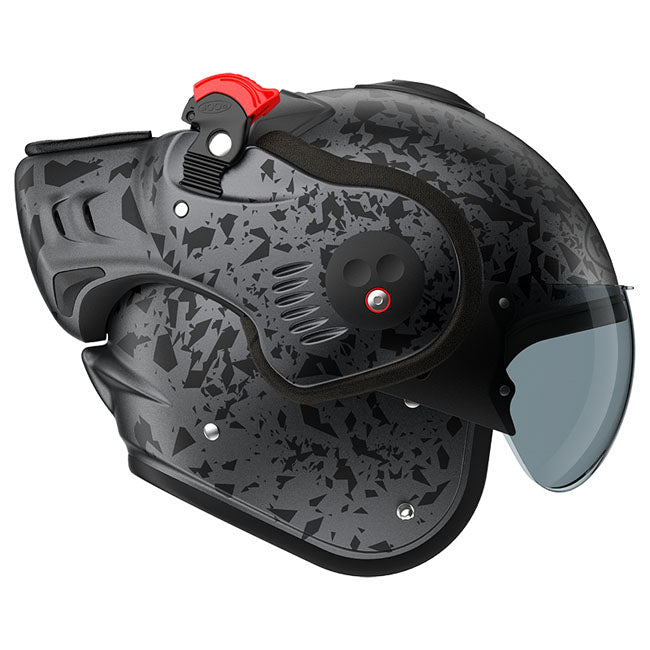 Roof Boxxer Alpha Flip-Up Motorcycle Helmet  - Customhoj
