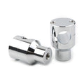SMP Round Top Motorcycle Handlebar Risers