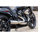 S&S Qualifier Stainless Steel 2-into-1 Exhaust System for Harley 18-24 Softail (excl. FXLRST) / Stainless  - Customhoj
