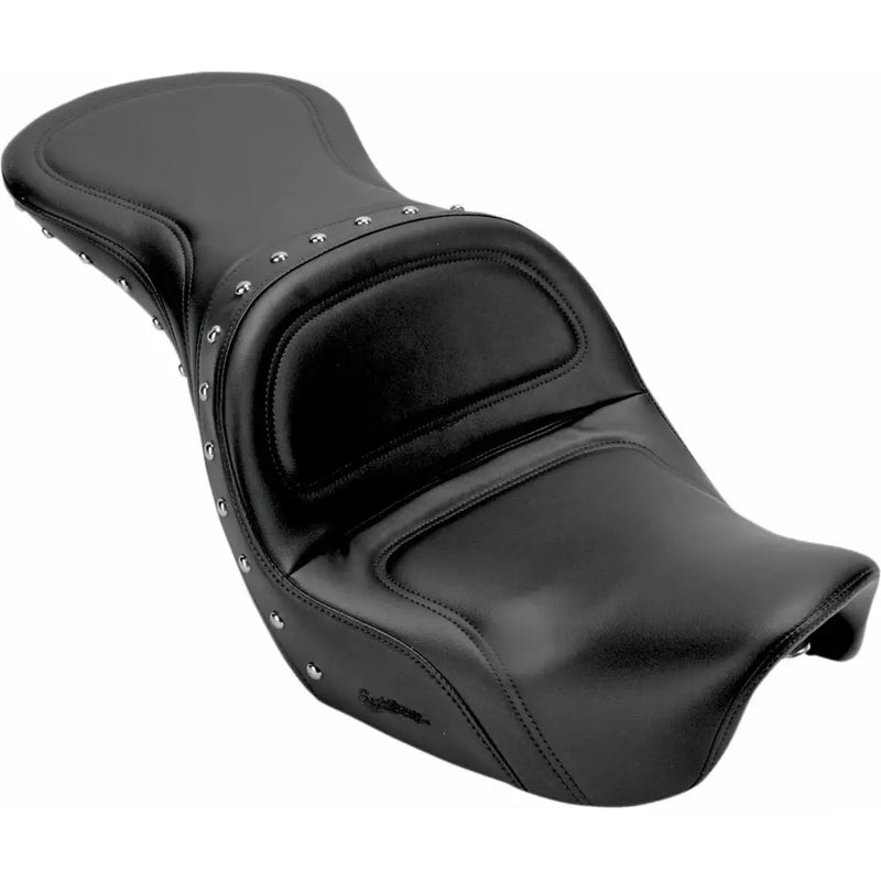 Saddlemen Explorer Touring Motorcycle Seat for Harley 06-17 Dyna FLD / FXD / FXDWG / Studded / Without Backrest