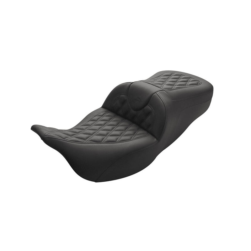 Saddlemen Lattice Stitch Road Sofa Seat for Harley