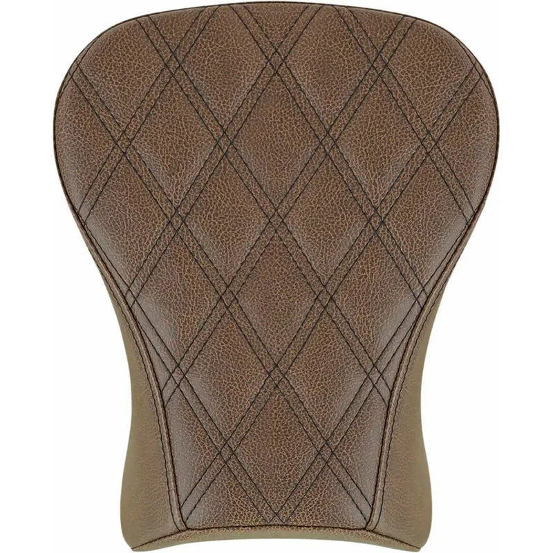 Saddlemen Optional Pillion Pads for Harley 18-24 Softail FXLR / FXLRS / FXLRST / FLSB (Renegade Lattice Stitch Solo Seat / Brown / Tour Pillion Pad)