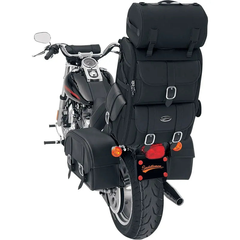 Saddlemen S3500 Deluxe Sissy Bar Motorcycle Bag  - Customhoj