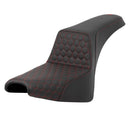 Saddlemen Step-Up Honeycomb for Harley 18-25 Softail Street Bob / Standard / Black / Red  - Customhoj