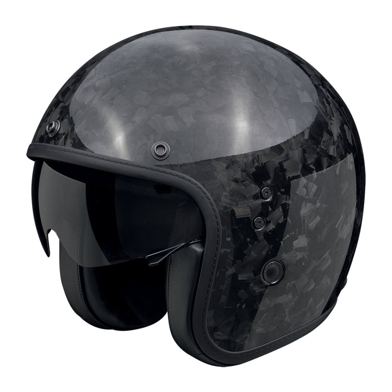 Scorpion Belfast Evo Onyx Carbon Open Motorcycle Helmet