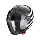 Scorpion EXO-City II Open Motorcycle Helmet Black / White / XS (53-54cm)