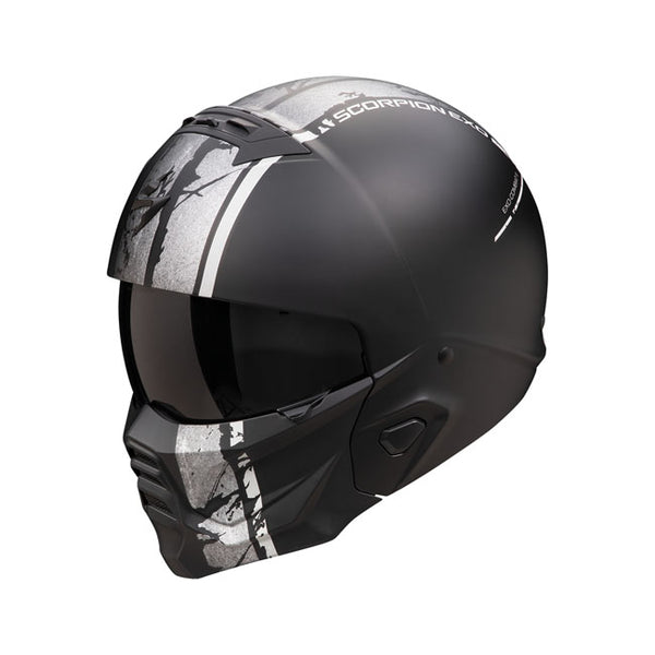 matte black scorpion helmet Scorpion Exo-Combat II Motorcycle Helmet