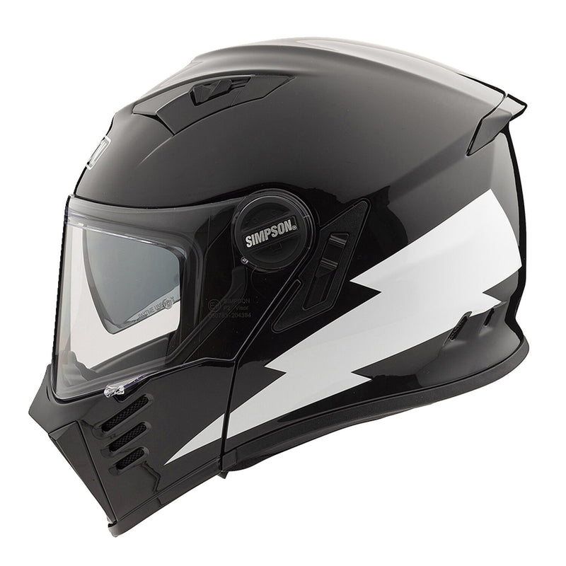 Simpson Darksome Modular Flip-Up Motorcycle Helmet