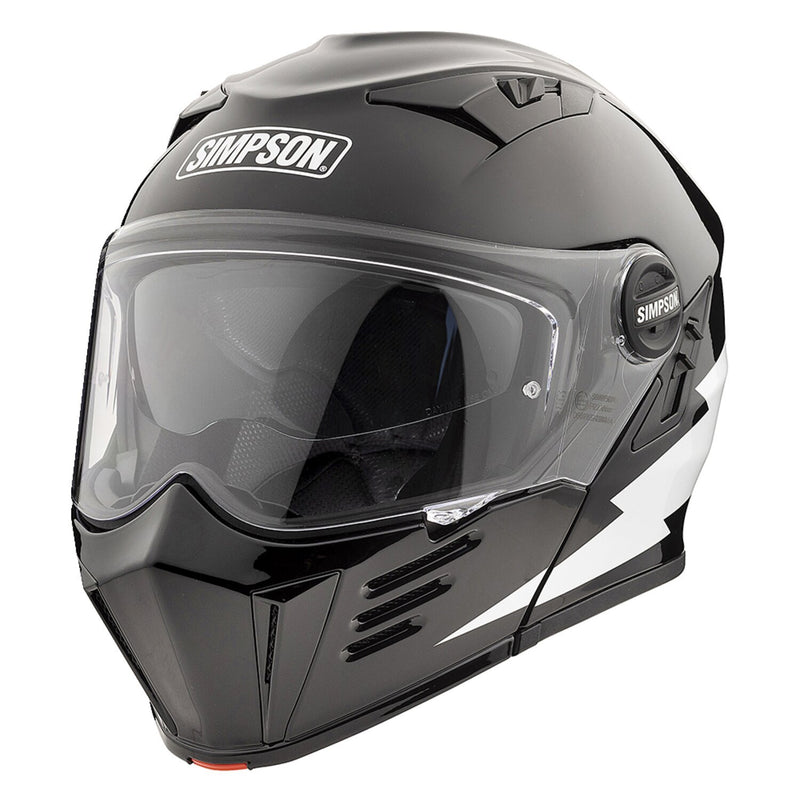 Simpson Darksome Modular Flip-Up Motorcycle Helmet