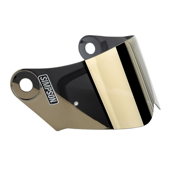 Simpson Helmet Visor for Darksome Gold  - Customhoj