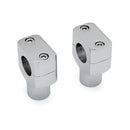 SMP Lowdown Motorcycle Handlebar Risers 1.5" (3.8cm) / Chrome  - Customhoj
