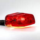 SMP Lucas Custom Motorcycle Taillight Chrome  - Customhoj