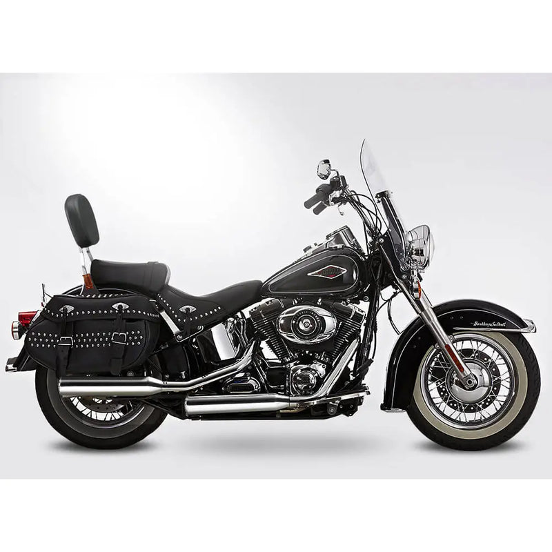 Miller Arizona Euro 3/4 Slip-On Mufflers for Harley