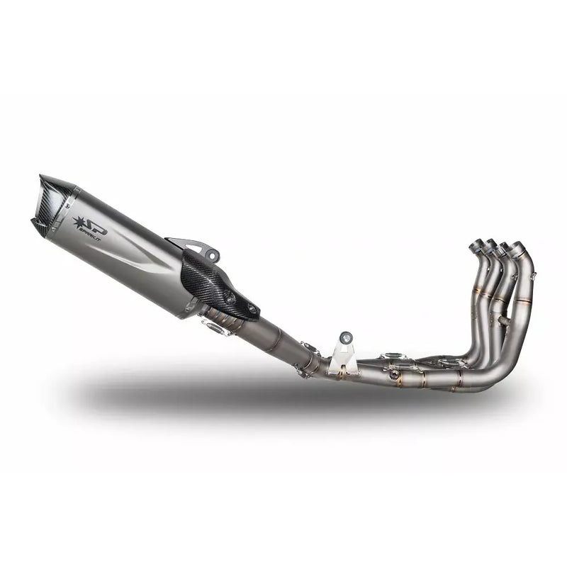 Spark Force Full Exhaust System for Yamaha 15-24 YZF R1 (stainless steel collector with Force Evo muffler) (GYA8881T)  - Customhoj