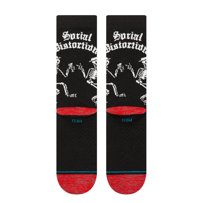 Stance Skelly Dancing Crew Socks  - Customhoj