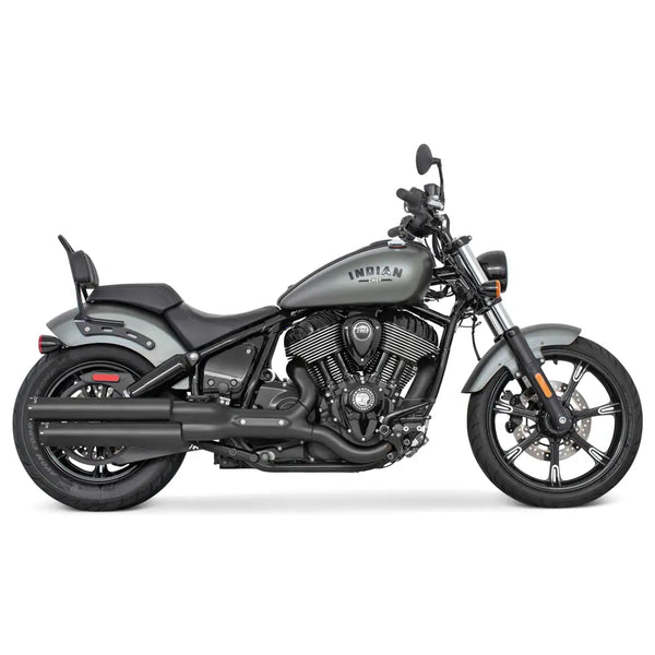 Freedom Performance Signature Slip-On Mufflers Black for Indian