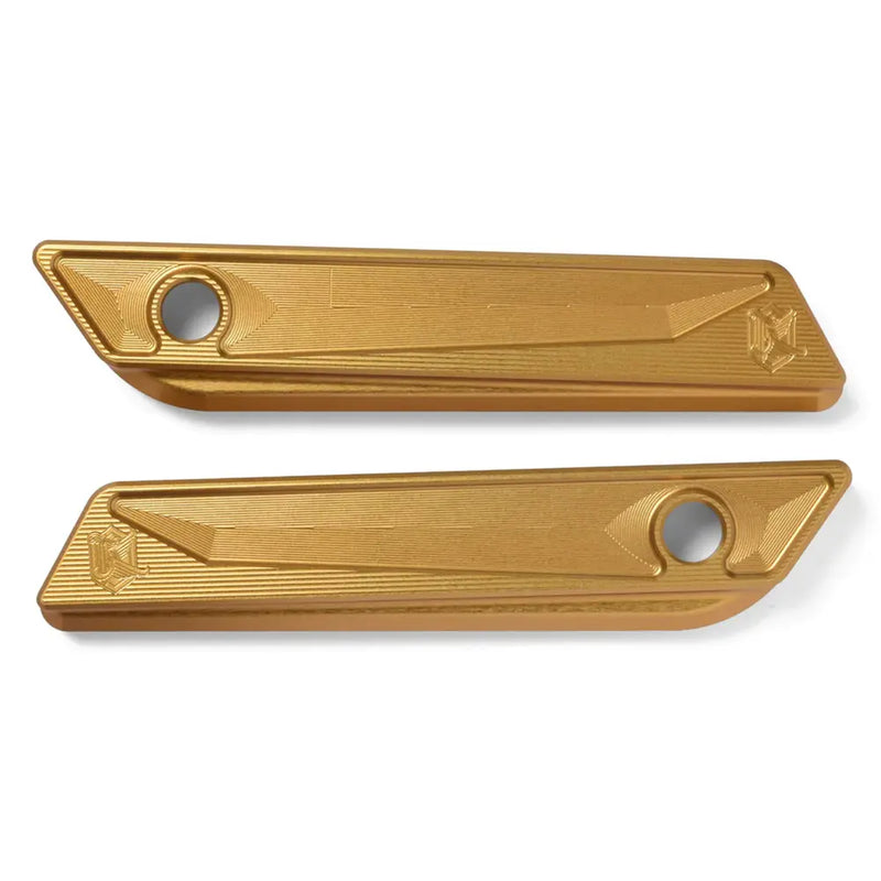 Ken's Factory Saddlebag Latch Covers for Harley