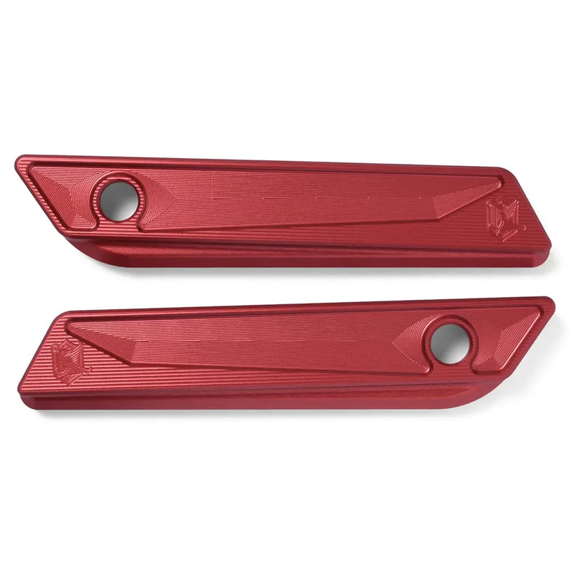 Ken's Factory Saddlebag Latch Covers for Harley