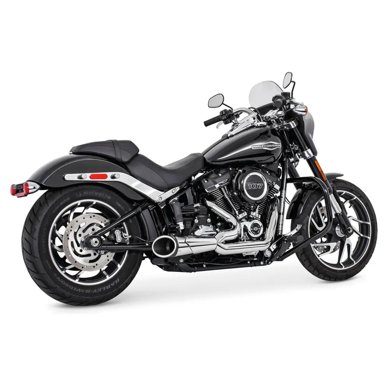 Freedom Performance Shorty Combat 2-into-1 Exhaust for Harley