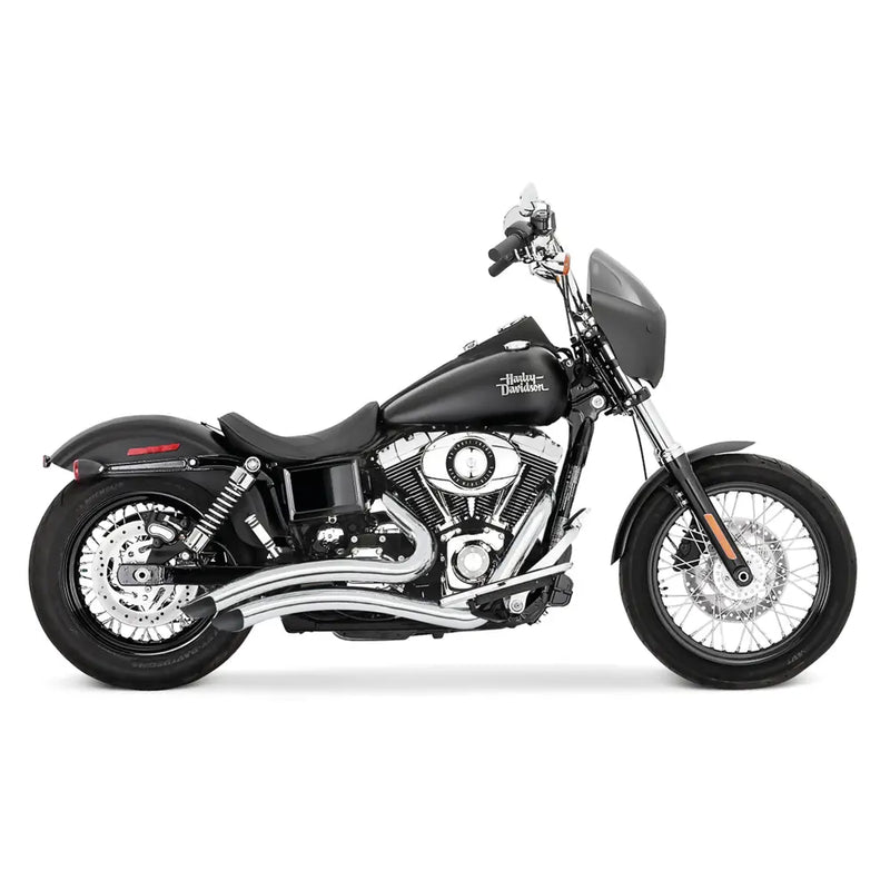 Freedom Performance Sharp Curve Radius Scallop Exhaust for Harley