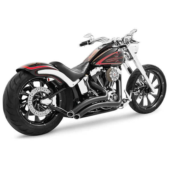 Freedom Performance Sharp Curve Radius Slash Cut Exhaust for Harley