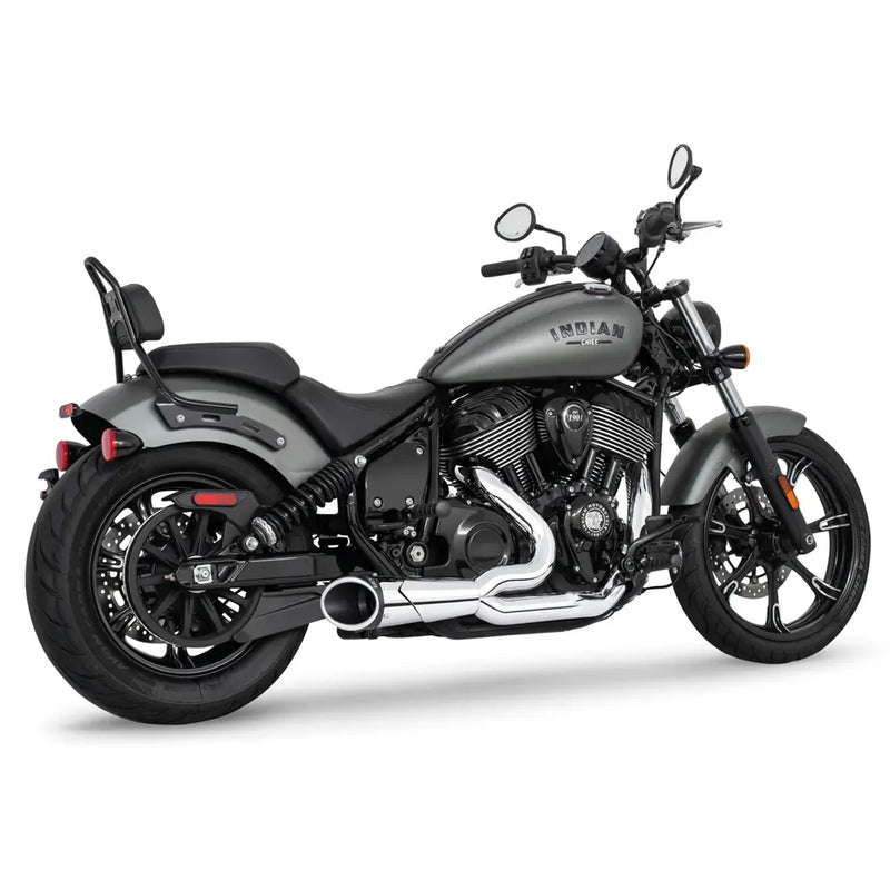 Freedom Performance Shorty Combat 2-into-1 Exhaust for Indian