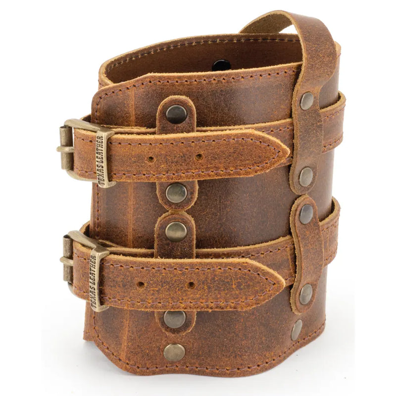 Texas Leather Fuel Friend Gas Can Holder