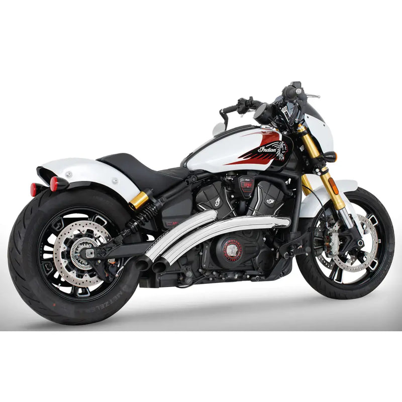 Freedom Performance Radical Radius Exhaust for Indian