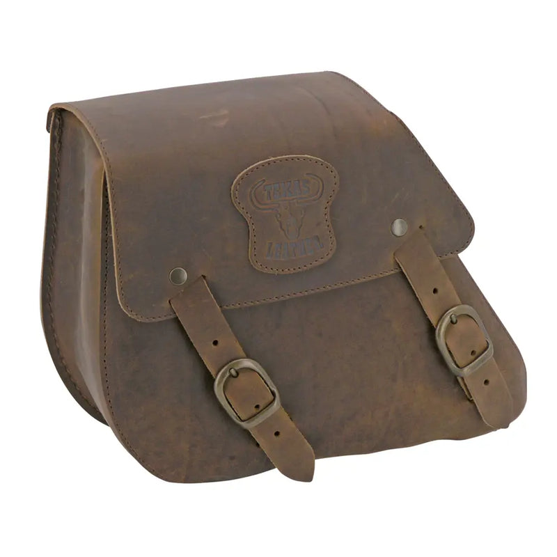Texas Leather Swingarm Bag for Harley