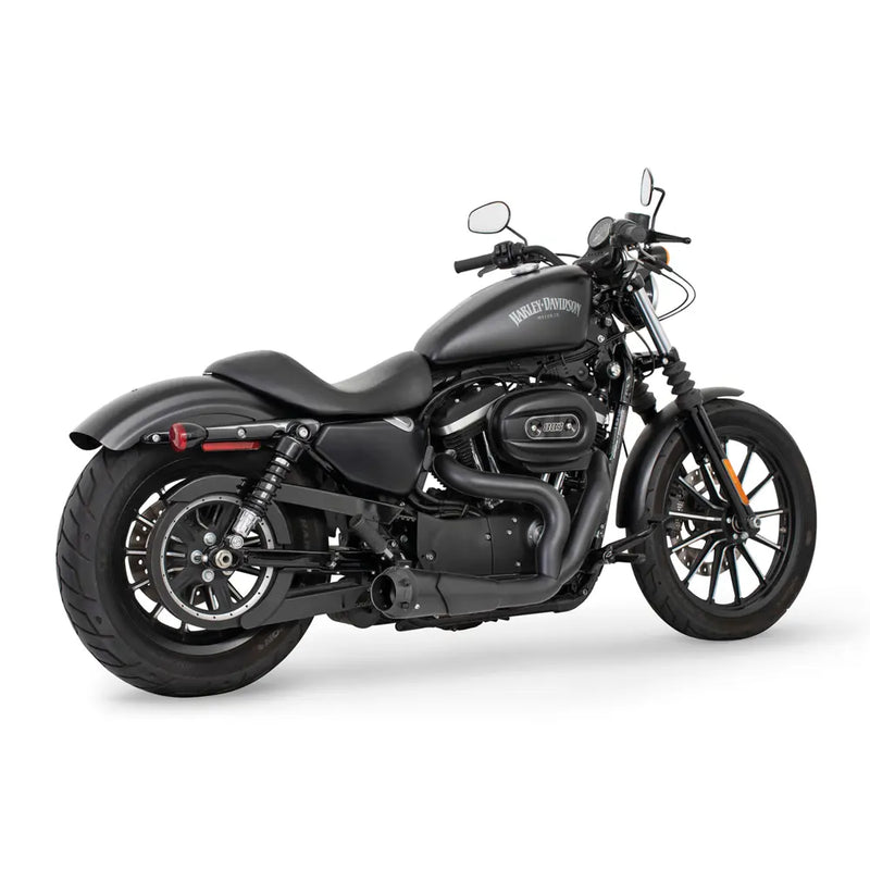 Freedom Performance Shorty American Outlaw 2-into-1 Exhaust for Harley