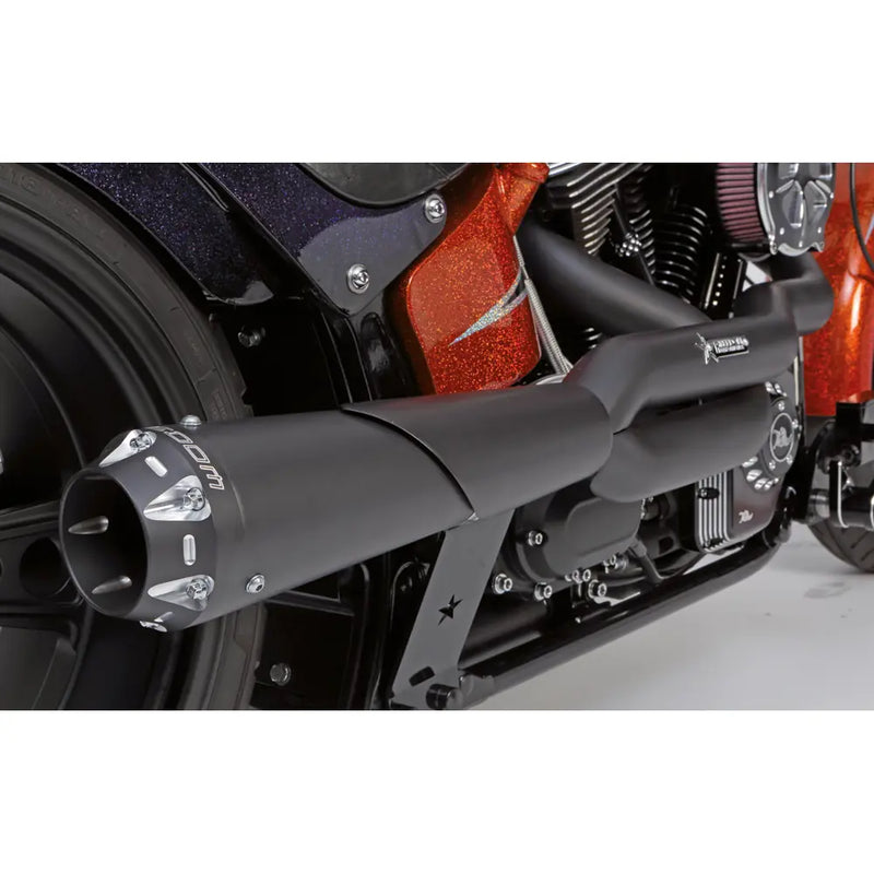 Freedom Performance American Outlaw High 2-into-1 Exhaust for Harley