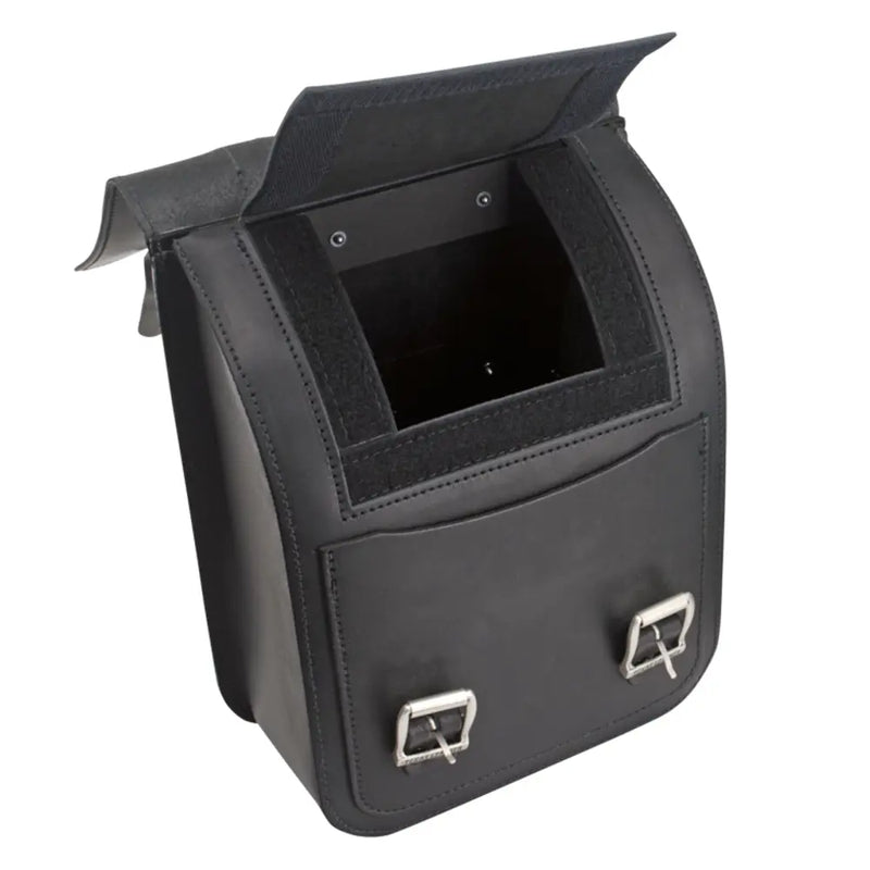 Texas Leather Square Swingarm Bag for Harley