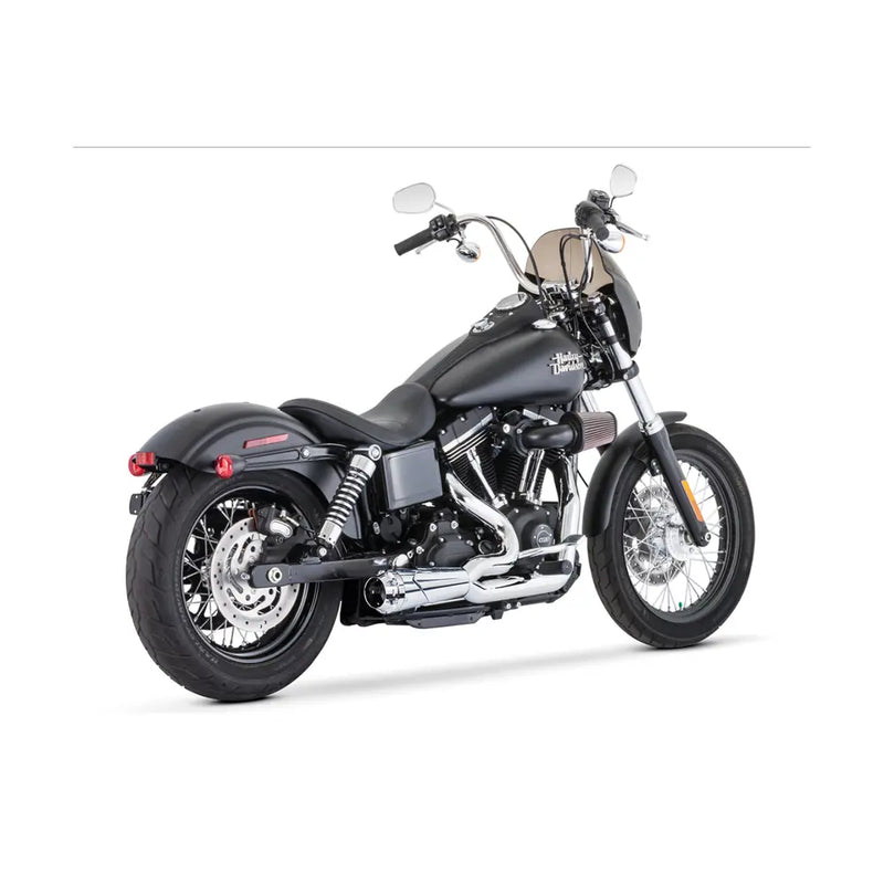 Freedom Performance Shorty American Outlaw 2-into-1 Exhaust for Harley