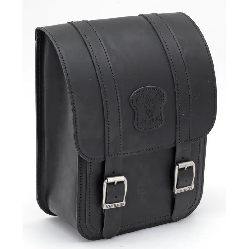Texas Leather Square Swingarm Bag for Harley