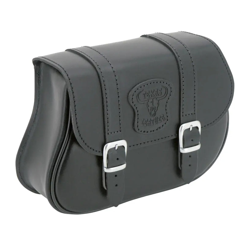 Texas Leather Black Frame Bag for Harley