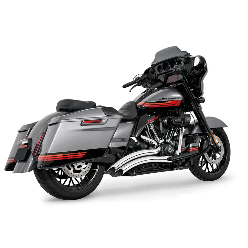 Freedom Performance Sharp Curve Radius Scallop Exhaust for Harley