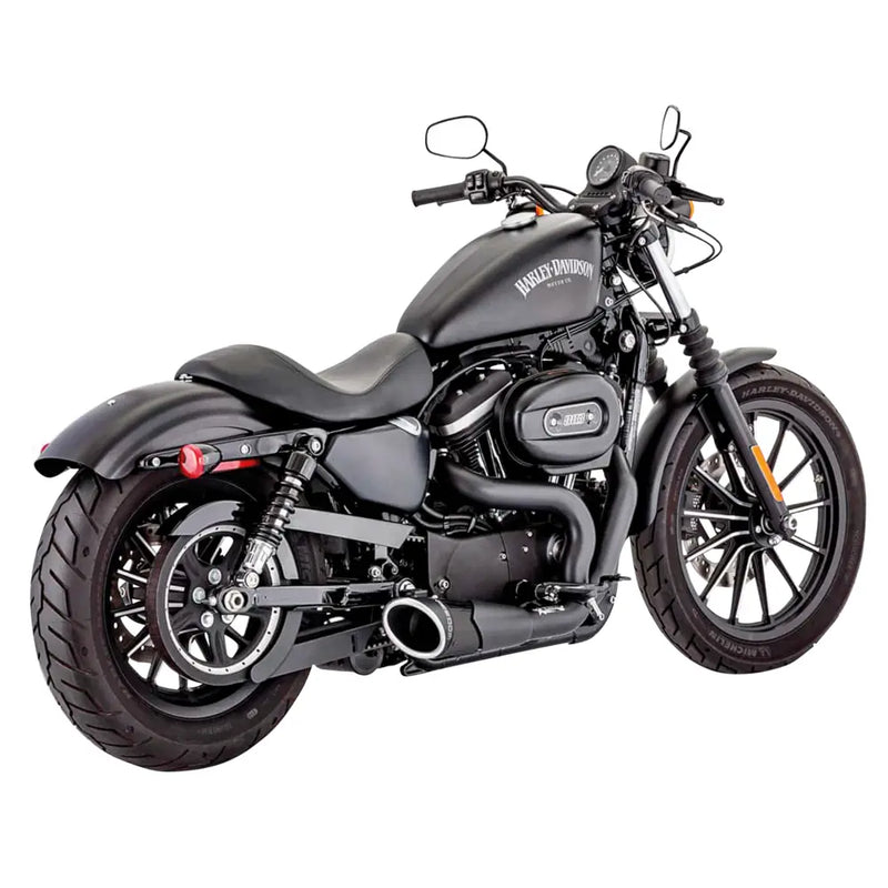 Freedom Performance Shorty Combat 2-into-1 Exhaust for Harley