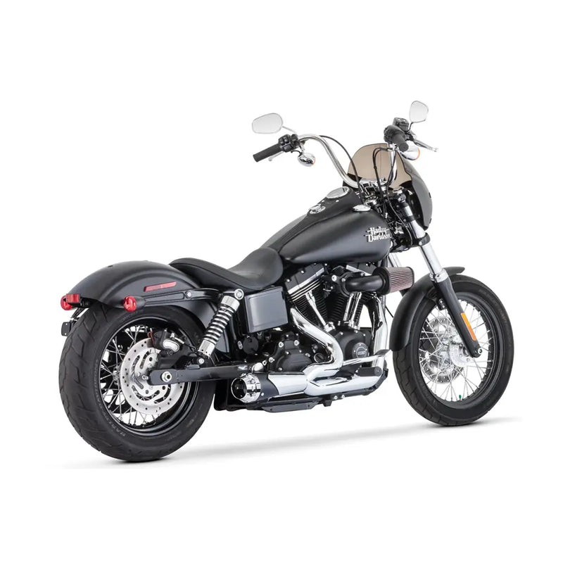 Freedom Performance Shorty American Outlaw 2-into-1 Exhaust for Harley