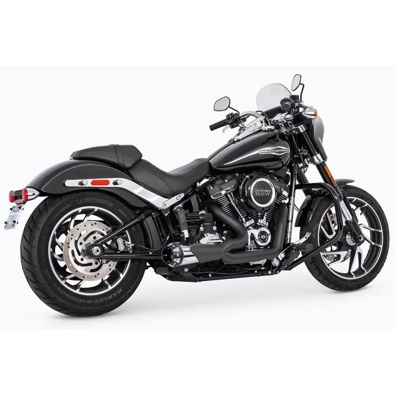 Freedom Performance Shorty American Outlaw 2-into-1 Exhaust for Harley