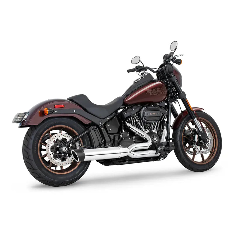 Freedom Performance Union Slash Cut 2-into-1 Exhaust for Harley