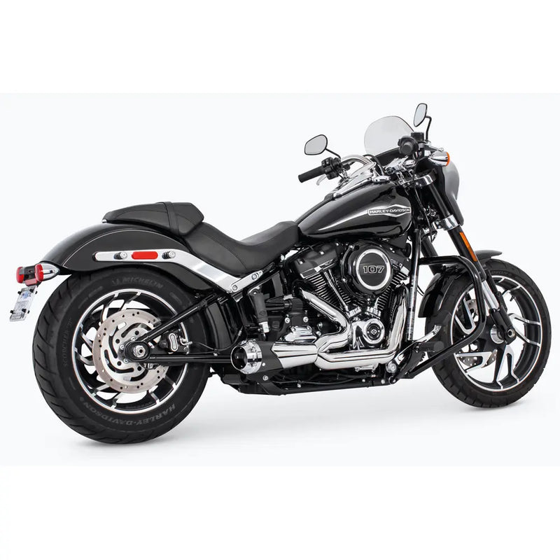 Freedom Performance Shorty American Outlaw 2-into-1 Exhaust for Harley