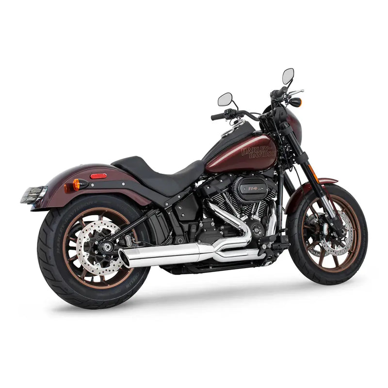 Freedom Performance Union Slash Cut 2-into-1 Exhaust for Harley