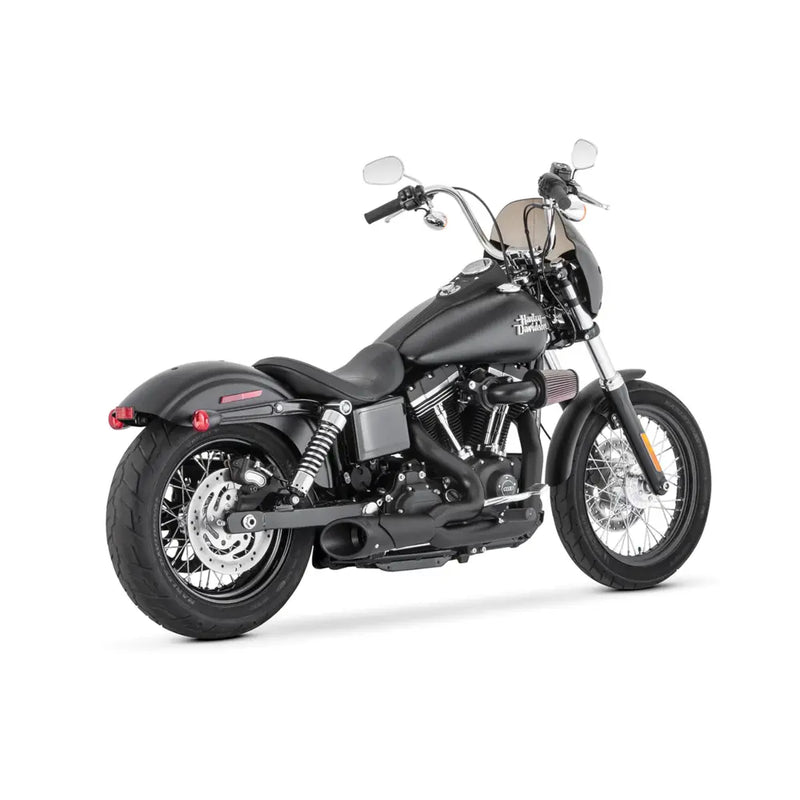 Freedom Performance Shorty Combat 2-into-1 Exhaust for Harley