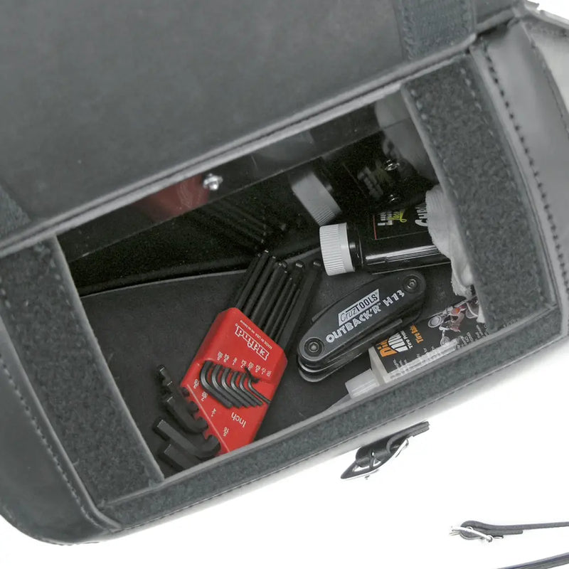 Texas Leather FXD Style Saddlebag for Harley