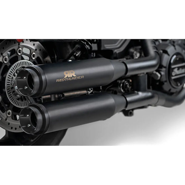 RedThunder EC-Approved Slip-On Mufflers for Harley