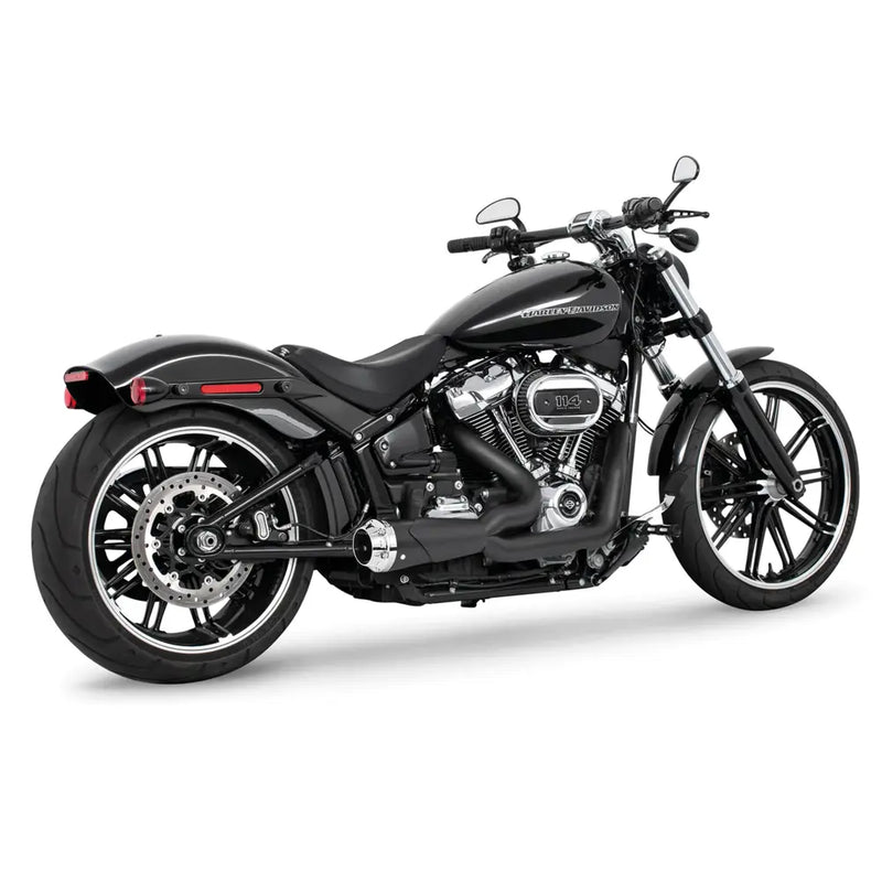 Freedom Performance Shorty American Outlaw 2-into-1 Exhaust for Harley