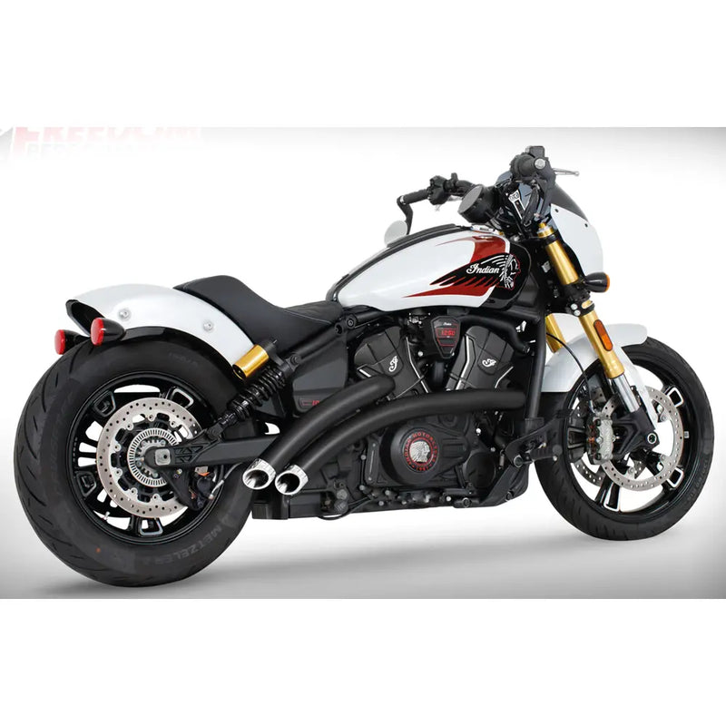 Freedom Performance Radical Radius Exhaust for Indian