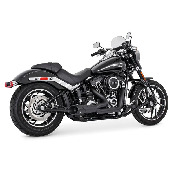 Freedom Performance Shorty Combat 2-into-1 Exhaust for Harley